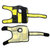 美洲狮（COUGAR） 轮滑护具MH630儿童溜冰鞋护具6件套护手护肘护膝(黄色 L码(12岁以上))第5张高清大图