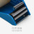 天色 封箱胶纸机 4.8CM铁质大号封箱器 透明胶带切割器封箱器(TS2801封箱器 墨蓝色)第5张高清大图