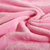 囍人坊 春天新款毛毯秋季珊瑚绒毯子空调毯毛巾被法兰绒床单法莱绒盖毯T(淡粉色 150*200)第3张高清大图