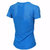 耐克女装 2016春夏新款网眼透气运动训练紧身衣短袖T恤725715-435(蓝色 XL)第2张高清大图