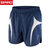spiro 夏季运动短裤男女薄款跑步速干透气型健身三分裤S183X(深蓝/白 L)第5张高清大图