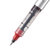 齐心(COMIX) RP602 中性笔 0.5mm*12 红色子弹头直液式走珠签字笔学生考试中性笔第4张高清大图