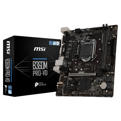 【MSI/微星 B360M PRO-VD商用电脑主板小