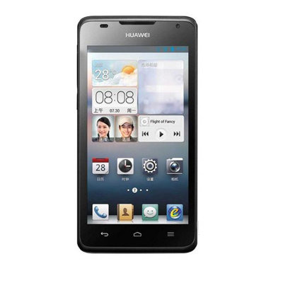 Huawei/华为 C8813Q手机 电信3G 4.5寸 四核 直板智能老人学生机  不支持4G卡(黑色 官方标配)