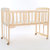 HUGBB婴儿床881环保实木无油漆宝宝童床摇篮床(实木床+五件套+赠品 版本)第5张高清大图