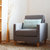 8H现代简约可拆洗布艺沙发办公客厅小户型家具日式实木沙发(远山绿双人 默认)第3张高清大图