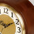 汉时创意实木座钟欧式复古客厅时钟卧室台钟装饰石英钟表HD218(棕色榉木外框-音乐报时)第6张高清大图