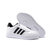 阿迪达斯男鞋adidas三叶草 TEAM COURT AW4525 男女休闲鞋 情侣 板鞋运动鞋(白黑)第3张高清大图