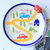 INDRA泰国进口旅行汽车卡通陶瓷餐具水杯碗盘釉下彩礼盒装(旅行汽车四件套)第3张高清大图