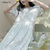 CaldiceKris （中国CK）法式复古甜美小清新连衣裙CK-FSL4346(米色)第3张高清大图