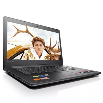 联想（Lenovo）小新310 14英寸超薄笔记本电脑（i7-7500U 4G 500G HDD 2G独显 office2016 FHD Win10）黑色