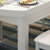 明佳友 帅餐桌 实木餐桌椅组合 伸缩折叠 现代简约 圆桌餐桌椅套装 白色 多功能M650(白色 一桌四椅/1.38米)第3张高清大图
