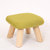 缘诺亿 蘑菇创意换鞋凳儿童矮凳四脚方凳可拆洗家居凳实木卡通凳ht-005#(素色 24小时内发货)第3张高清大图