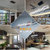 北欧餐厅吊灯创意个性轻奢现代简约设计感长条吧台前台办公室灯具(白色3头（1米）无极调光66W)第3张高清大图