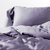 南极人60支长绒棉素色四件套纯棉被套床单床上用品四件套 优雅紫-千灰(优雅紫-千灰)第2张高清大图