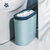 日本AKAW爱家屋垃圾桶夹缝厕所马桶窄缝废纸篓窄缝纸篓厨房垃圾筒(白色)第2张高清大图