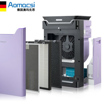 Aomacsi澳玛克思AC-808 空气净化器 智能WIFI 加湿型除甲醛PM2.5 净化器(AC808)