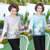 中老年妈妈夏装2022年新款大码女装时尚洋气上衣宽松显瘦短袖t恤(浅紫色 XL建议（95-110）斤)第2张高清大图