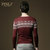 PINLI品立 2014秋装新品时尚男装 韩版V领针织衫男套头毛衣 9221(红色  M 170 )第3张高清大图