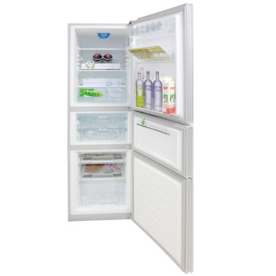 美的（Midea）BCD-216TM 216升 极光银 一级能效 环保内饰 冰箱