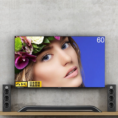 夏普（SHARP） LCD-60SU875A 60英寸4K新煌彩HDR智能语音液晶平板电视 独立音响(标配 60英寸)