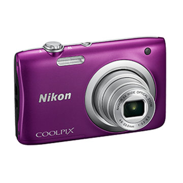 尼康（Nikon） COOLPIX A100 轻便型数码相机(紫色 优惠套餐四)