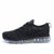 耐克Nike Flyknit  MAX气垫跑步鞋耐克男鞋女鞋飞线运动鞋(黑白36-45)第4张高清大图