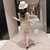 比得兔 女童连衣裙2021年夏装新款韩版中大童网红洋气夏季裙子草莓公主裙(140 图片色)第4张高清大图