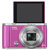 卡西欧(CASIO)EX-ZR3700 数码相机 3.0英寸 广角25mm 180度可上翻液晶屏 玫红色第4张高清大图