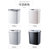 智能感应式垃圾桶家用客厅厨房卫生间自动带盖创意电动垃圾桶(黑色 默认)第4张高清大图