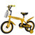 儿童自行车 贝多福 *款童车 导弹造型 小孩自行车 配不锈钢水壶(合金黄 12寸)第2张高清大图