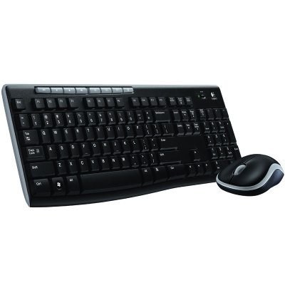 罗技（Logitech）MK270 无线光电键鼠套装 无线鼠标无线键盘套装 三年质保
