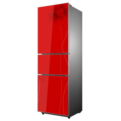华凌 (Hualing) BCD-216TGSH 216升 红色 中门-7度软冻温区 三门冰箱