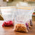大号冰箱水果保鲜袋加厚密封袋厨房食品袋食物收纳袋密实袋自封袋(红色)第2张高清大图