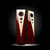 HiVi 惠威 T900HT 套装家庭影院 5.0声道木箱影院家用音响无源音箱(豪华木皮钢琴烤漆)(红色)第5张高清大图