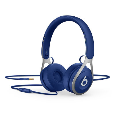 Beats EP安卓/苹果通用有线头戴式耳机耳麦 重低音(蓝色)