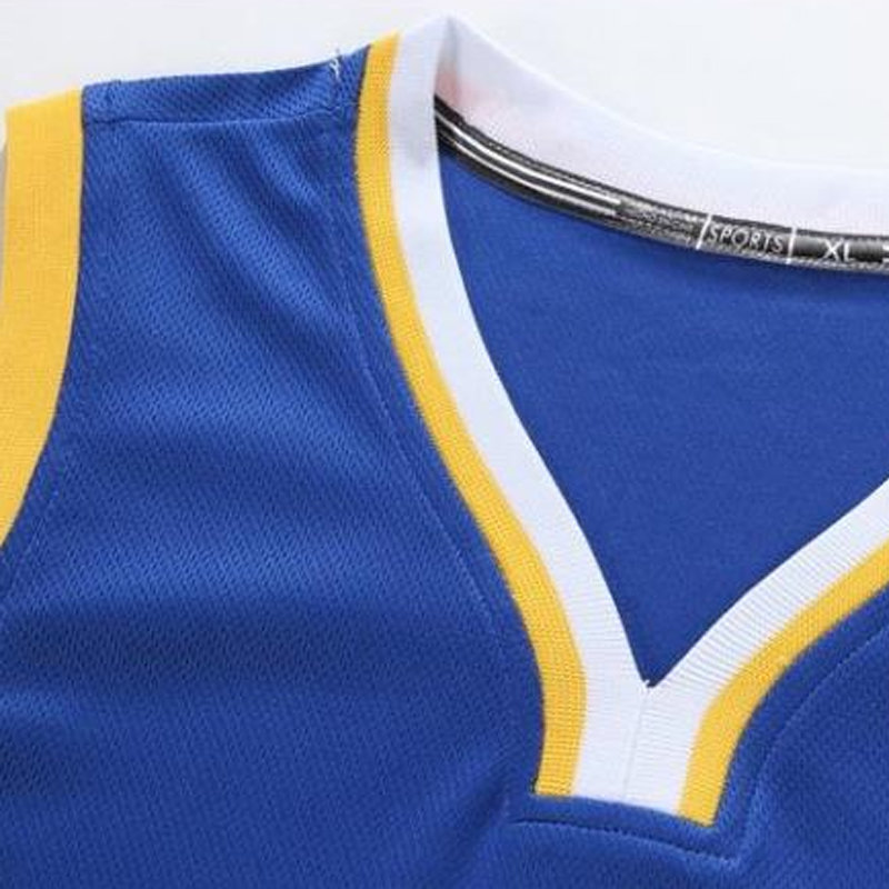 并力无袖背心篮球服套装勇士30号库里35号KD