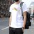 PUMA彪马短袖男士 2022新款夏季纯棉运动服大LOGO印花时尚透气T恤532787-02(白色 S)第2张高清大图