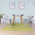 餐椅北欧简约家用塑料创意成人餐厅欧式休闲美式洽谈咖啡厅椅子凳(粉色)第3张高清大图