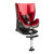 好孩子新品上市太空舱欧标ISOFIX系统儿童汽车安全座椅CS688 一秒安装，支撑脚抗翻转正长途必备防疲劳9个月-7岁适(CS688-M114洋红色)第3张高清大图