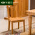 卡富丹家具 现代中式100%实木餐椅 德国榉木靠背椅简约客厅木质椅吃饭椅CT101第2张高清大图