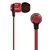 JBL T180A  立体声入耳式耳机 耳麦 苹果 安卓通用耳机 音乐耳机 红第2张高清大图