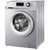 海尔(Haier) G100628BKX12S 10公斤大容量HPM芯平衡变频静音下排水滚筒洗衣机（银灰）第3张高清大图