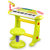 娃娃博士梦幻大琴儿童电子琴麦克风女孩玩具婴幼儿早教音乐小孩宝宝钢琴礼物(浅绿色)第5张高清大图
