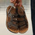 MR.KANG夏季新款牛皮凉鞋 沙滩鞋休闲凉拖鞋男鞋 5852-4(42)(棕色)第5张高清大图