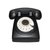 派拉蒙（paramount）HA1950TN梦幻情怀仿古电话（黑色）（造型小巧玲珑，50年代怀旧经典机型 听筒机械铃声，转盘拨号设计）第2张高清大图