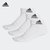 Adidas阿迪达斯官网男袜女袜2022夏季新款低帮袜子运动袜潮DZ9365(DZ9365/主图款/白色/三双装/低帮 4346)第5张高清大图