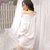 霏慕 情趣内衣女式透明性感睡衣制服诱惑套装雪纺睡裙(白色)第3张高清大图