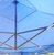 俊采云JYCP74户外广告遮阳帐篷带围布 户外雨棚四角伞棚广告帐篷三面围布伸缩遮阳棚 高2米 3×3m （单位：件）(蓝色 JYCP74)第5张高清大图