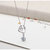 kelaer 简单的爱系列 S925简约银饰项链 锁骨链(银色D款)第4张高清大图